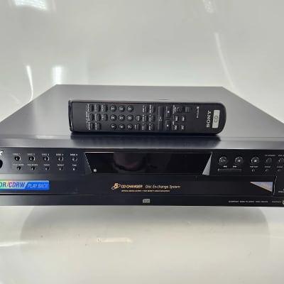 Sony CDP-CE275 5-Disc CD Changer Compact deals Disc Player / No Remote /Fully Tested.