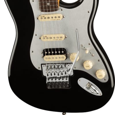 Fender Ultra Luxe Stratocaster HSS w/ Floyd Rose. Rosewood Fingerboard, Mystic Black image 5