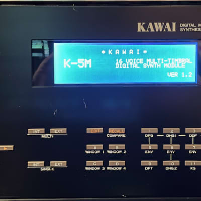 Kawai K5M Rackmount Digital Additive Synthesizer Module - New screen!