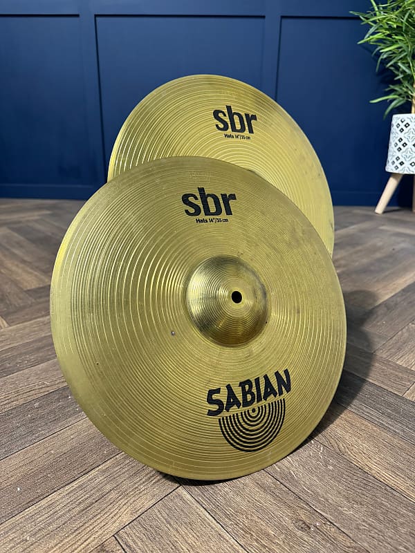 Sabian SBR Hi Hats 14”/36cm Hi Hat Cymbals (Pair) #NG3 image 1