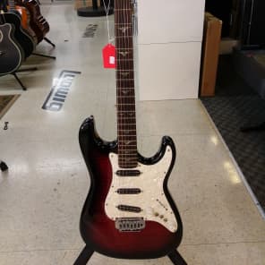 Tradition SP1 Red Burst Electric Guitar image 1