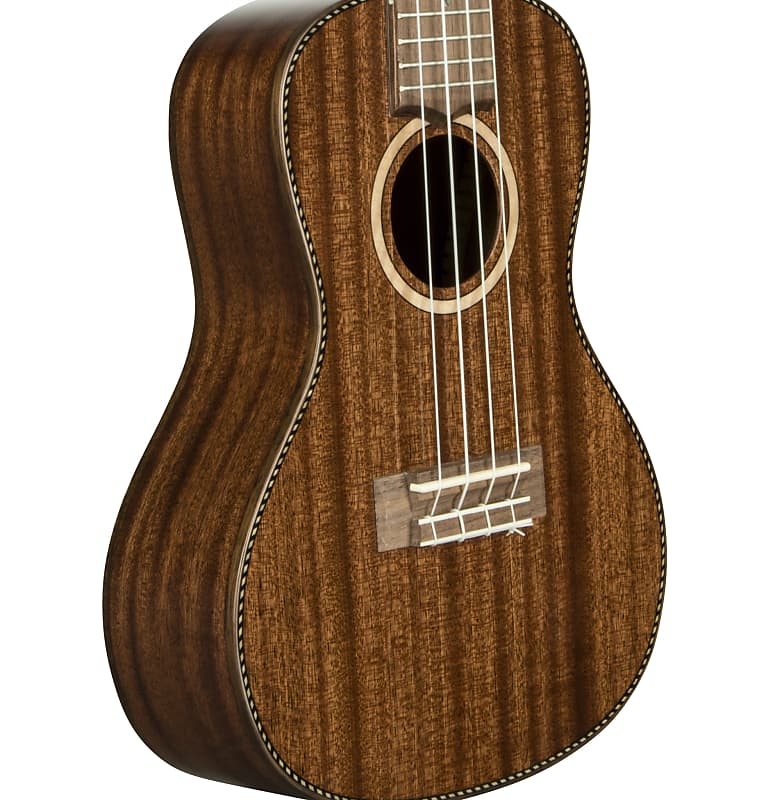 Lanikai MAS-C Solid Mahogany Concert Ukulele Natural Gloss w/ Polyfoam Case