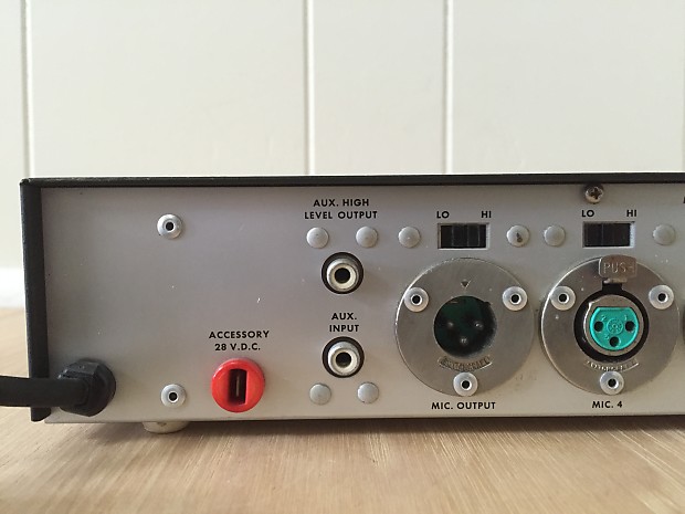 【ヴィンテージ】Shure M68 マイクミキサー 1960年代　ジャンク扱い ヴィンテージ】Shure M68 マイクミキサー 1960年代 ジャンク扱い