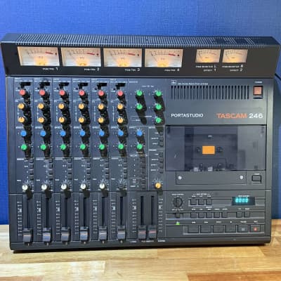 【訳あり】TASCAM　タスカム246 PORTASTUDIO ジャンク Tascam Portastudio 246 4 Track Cassette 6ch Mixer Tested and