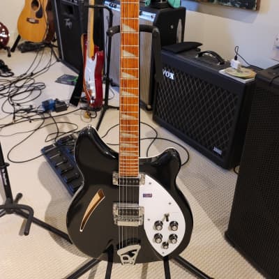 Rickenbacker  360/12   2020 12-String Electric Guitar JetGlo 2020 - Black image 15