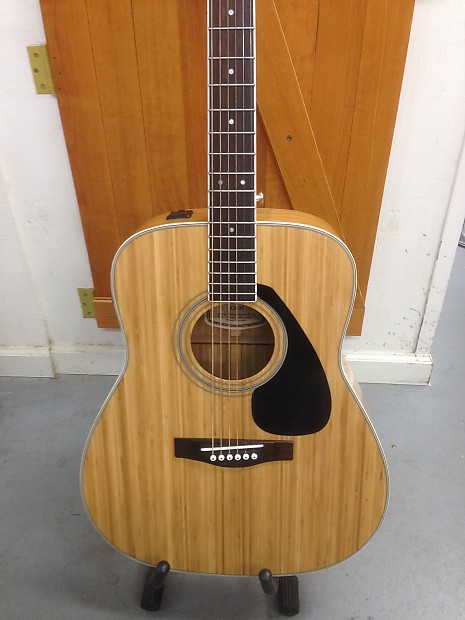 Yamaha bamboo guitar top