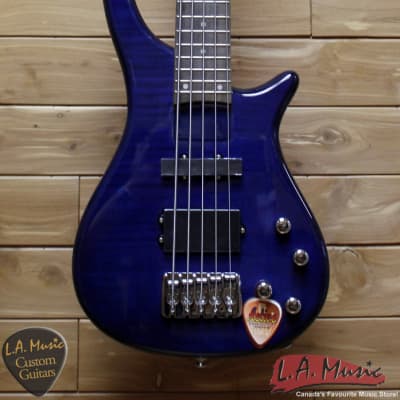 Avalanche By Dillion 5 String Bass Trans Blue - SB-25-TBL - Made in China image 2