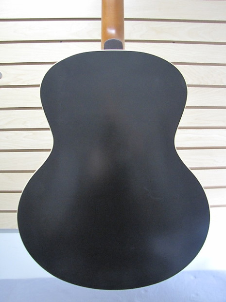 Godin 5th Avenue SG Black Archtop Acoustic Guitar, with gig