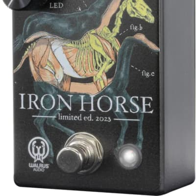 Walrus Audio Iron Horse Distortion Effects Pedal, Limited Halloween 2023 image 3
