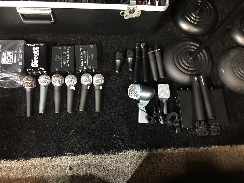 microphone package with stands Reverb