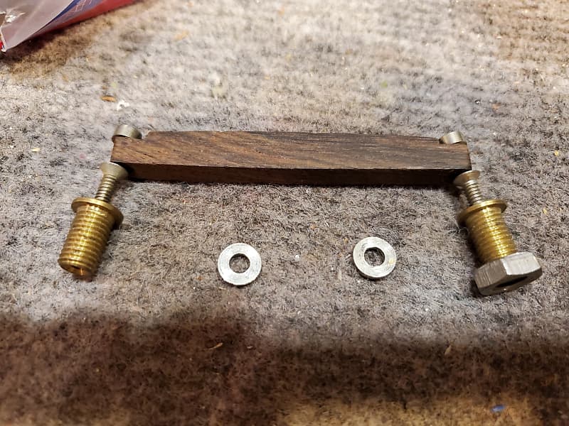 Gibson Adjustable Wood Acoustic Bridge Saddle 60's 70's USA Reverb