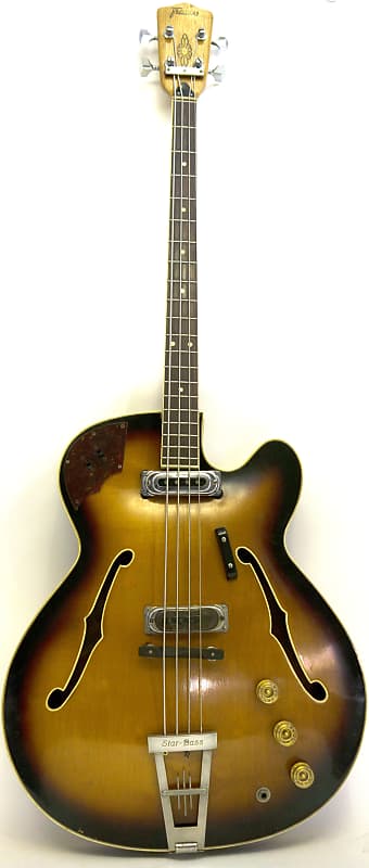 Framus Star Bass (Bill Wyman)  ca. 1966 Sunburst image 1