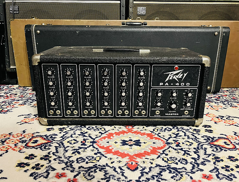 Peavey Standard Pa 400 Usa 70s Reverb 9776