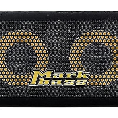 Markbass MBL100041 Traveler 102P Rear-Ported Compact 2x10" Bass Speaker Cabinet - 8 Ohm  Black/Yellow image 1