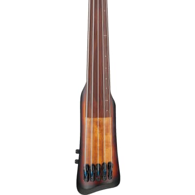 Ibanez Bass Workshop UB805-MOB Upswing Mahogany Oil Burst - Electric Contrabass image 6