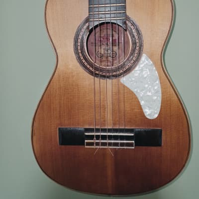 Telesforo Julve. Old guitar. Guitarra antigua. Pequeña, small image 9