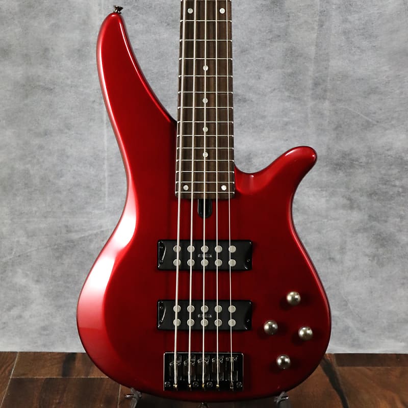 YAMAHA RBX375 Candy Apple Red (04/27) | Reverb