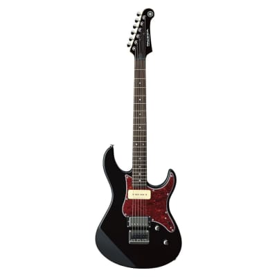 Yamaha PAC611H Pacifica 6-String Right-handed Electric Guitar with Alder Body and Rosewood Fingerboard (Solid Black) image 1