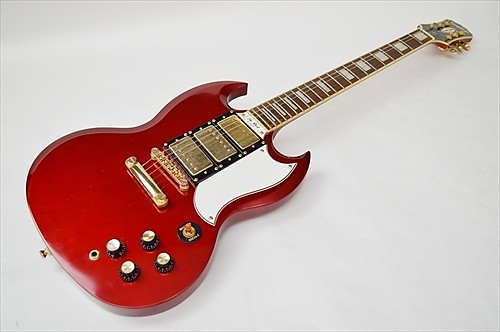2006 Epiphone G-400 Custom YEC Metallic Red - rare! Limited