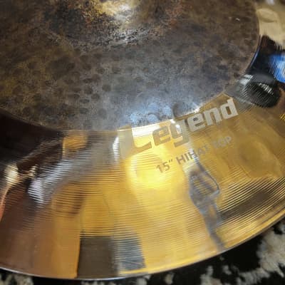 (MINT) Aisen 15" Legend Hi-Hat Cymbals (Pair) image 2