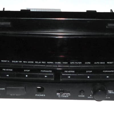 KENWOOD KX-W6080 Bedien-Panel-Platte vorne Front-Plate-Bezel ~ alles tiptop image 1