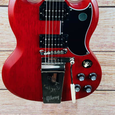 Gibson SG Standard '61 Maestro Vibrola - Vintage Satin Cherry image 3