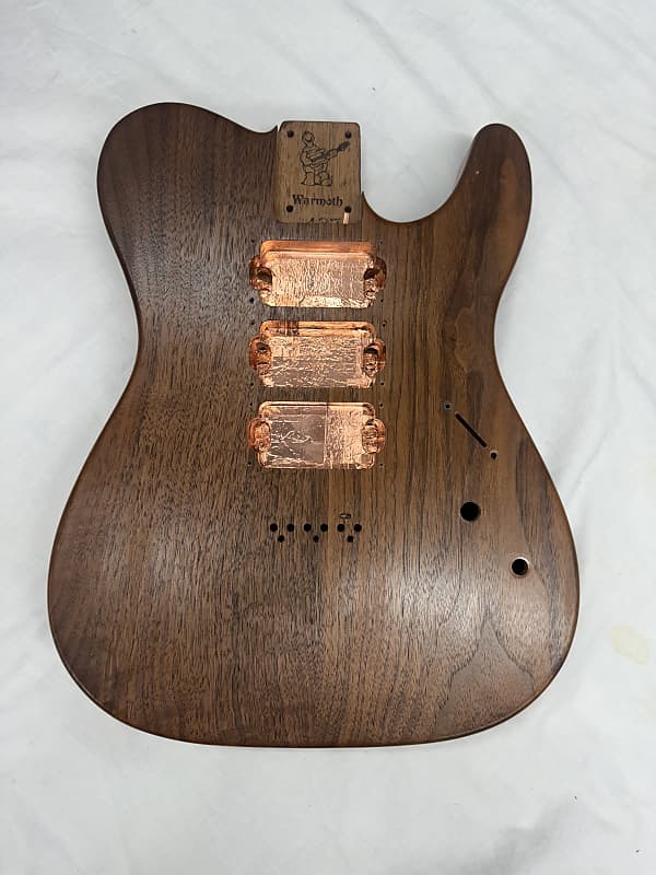 Warmoth Tele body HHH - Oil | Reverb