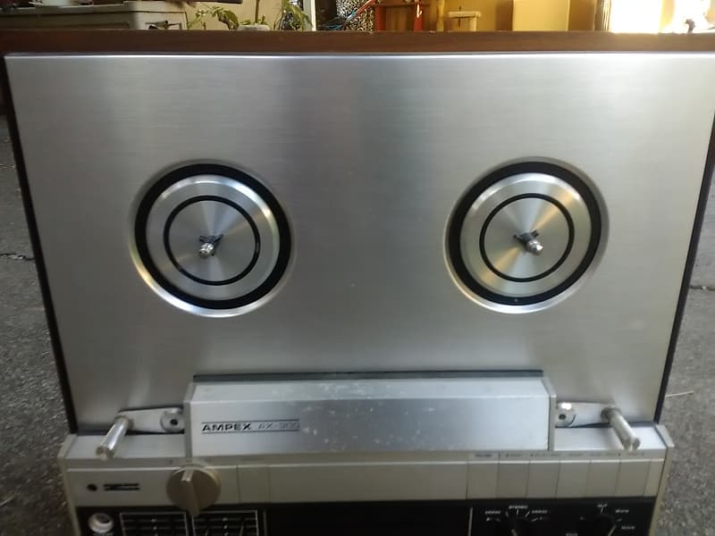 Vintage Ampex AX-300 six head automatic reel to reel Powers On as is