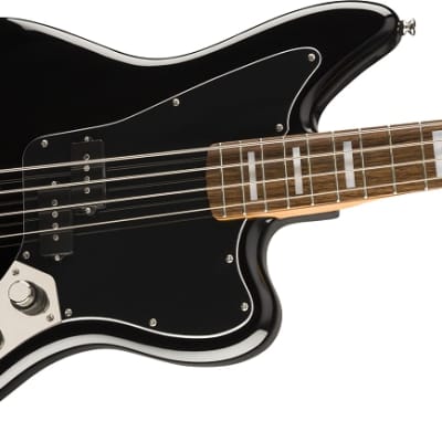 Squier Classic Vibe Jaguar Bass Laurel FB, Black image 4