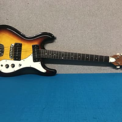 Vintage 70's Aria Diamond 1702 Mosrite Hi Flyer Model - Japan