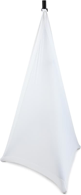 Gator GPA-STAND-2-W 2-sided Speaker Stand Scrim - White  			