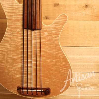 Rob Allen MB2 Fretless Bass Guitar w/ Natural Finish Pre-Owned 2003 image 7