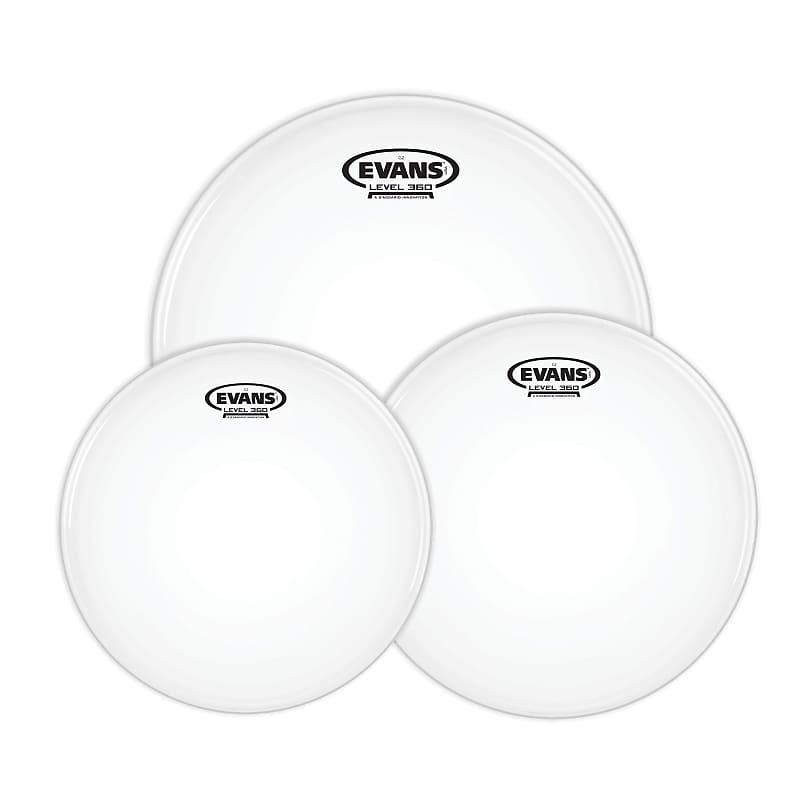 Evans Genera G2 Coated Drumhead, Standard Tom Pack: 12, 13 and 16 Inch image 1
