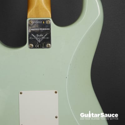 Fender Custom Shop LTD ’60 Stratocaster Journeyman Relic Surf Green NEW 2023 (cod.1336NG) image 14