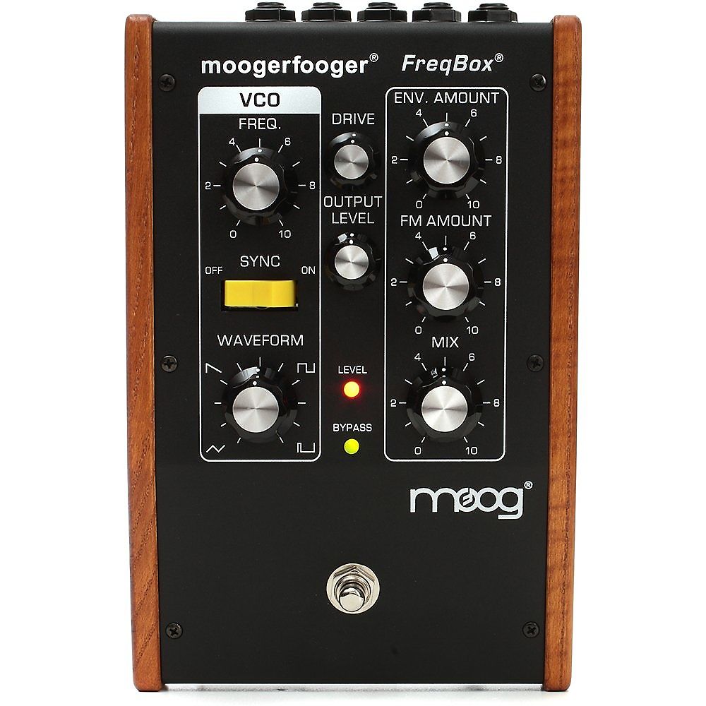 直売特価moog moogerforger MF-107 Freq Box エクスプレッションペダル付（モーグ フリーケンシーボックス ） エフェクター