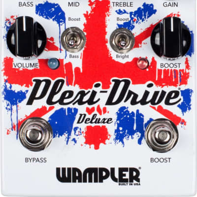 Wampler Plexi Drive Deluxe British Overdrive Updated Pedal image 1