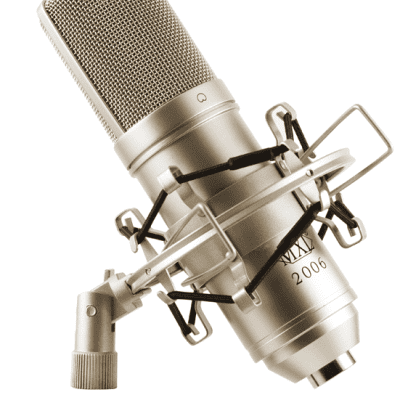 MXL 2006 Large Gold Diaphragm Condenser Microphone w/ Shock Mount & Case image 3
