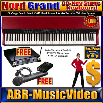 Nord Electro 6D 73-Keyboard & Audio Technica Wireless System/ 2 Year Manufacture Warranty! image 14