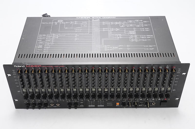 Roland M-240R 24-Channel Rack Mount Line Mixer #52652 | Reverb Roland M-240R 24-Channel Rack Mount Line Mixer #52652 | Reverb