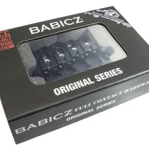 Babicz FCH-3PTBK Full Contact Hardware 3-Point Bass Bridge