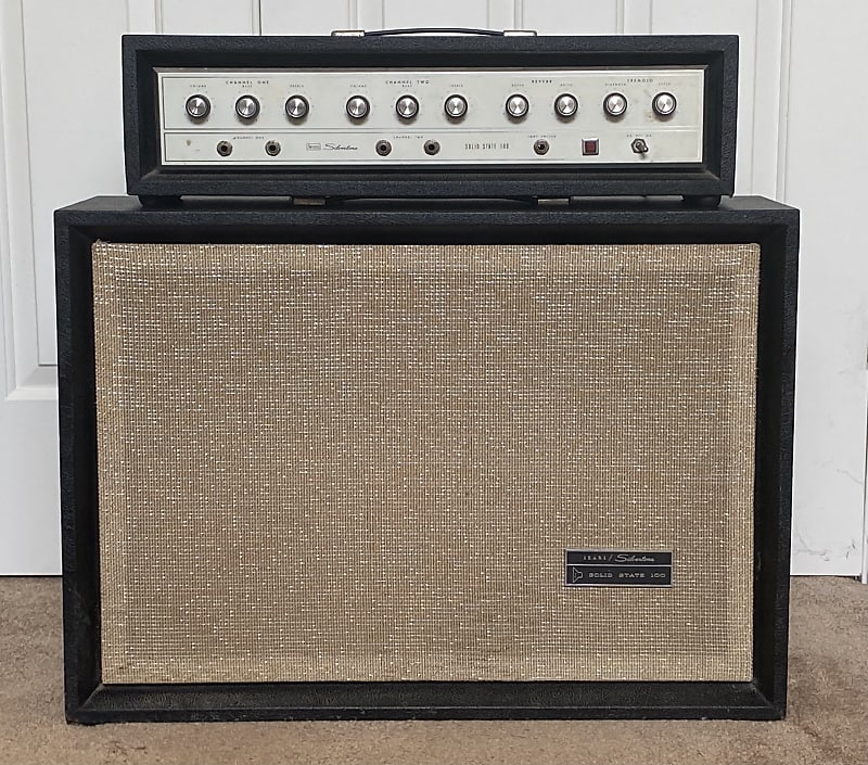 Silvertone Model 1464 (2X12” Speakers) Solid State Amp | Reverb