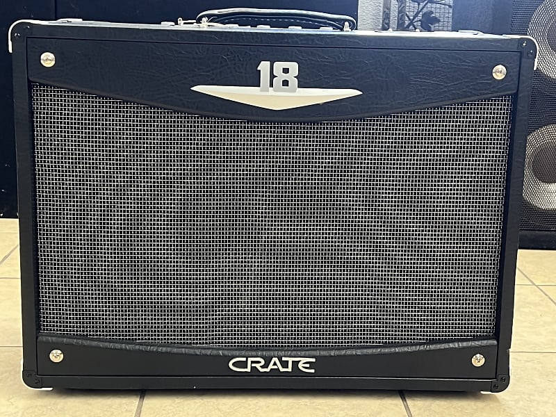 Crate V18 Series Tube Amp with new Groove Tubes Reverb