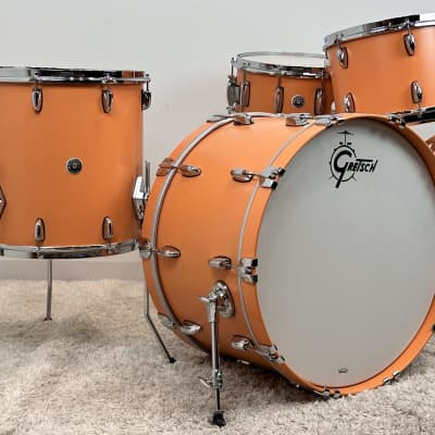 Gretsch 24/13/16/6.5x14" Brooklyn Drum Set - Exclusive Cameo Coral image 2