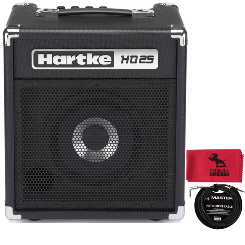 Hartke Model 2000 Bass Amplifier Head, 200 W/4 Ohms, Tube & Solid