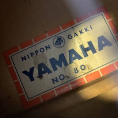 Yamaha Japan No80 No.80 Soprano Ukulele 1960s Natural with pro Hard Gigbag image 4