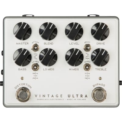 Darkglass Electronics Vintage Ultra V2 Bass Preamp Pedal with Aux input