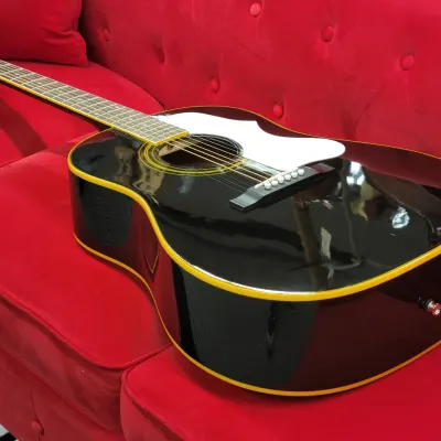 Epiphone 1963 EJ45S Reissue Ebony image 4