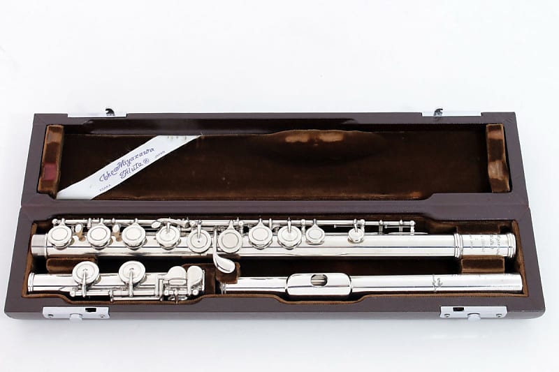 国会Miyazawa Flute gi-bu classic II フルート 管器 メンテナンス用品/ハードケース/バッグ付き フルート