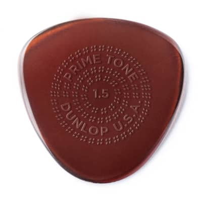 Dunlop 514R15 Primetone Semi-Round Grip 1.5mm Guitar Picks (12-Pack)