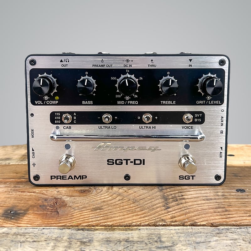 Ampeg SGT-DI Bass Preamp / DI | Reverb